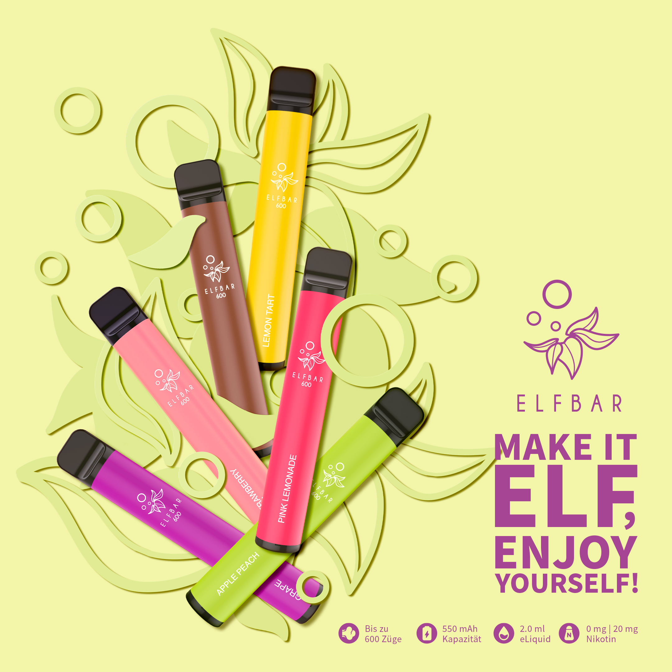 Elfbar Einweg-E-Zigarette Banner